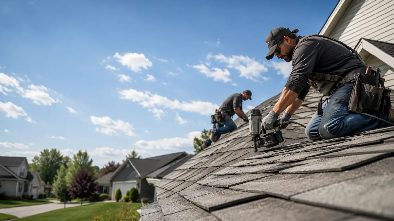 Storm Damage Roof Repair in Savoy, IL near me